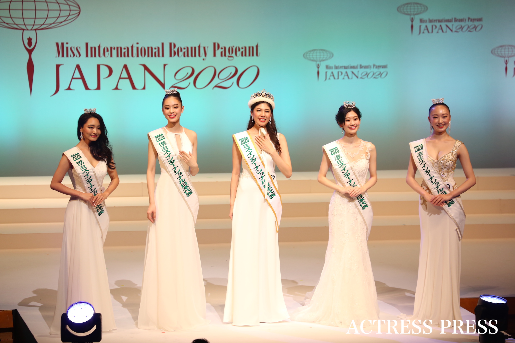 2020ミス・インターナショナル日本大会で　生徒様が準ミスインターナショナルジャパンに選ばれました